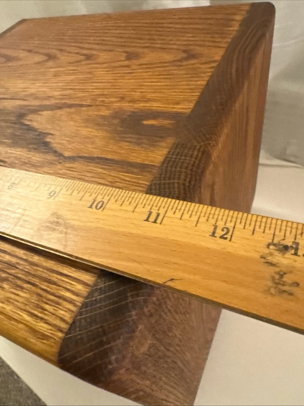 Vintage 90s Wooden CD 40 Slot Shelf Organizer Swivel Natural Brown